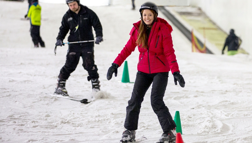 snozone, indoor skiing